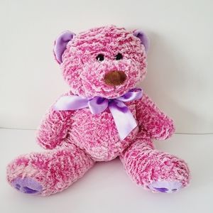 Animal Adventure Pink Stuffed Animal Bear Plush Toy